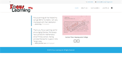 Desktop Screenshot of focuslearninglab.com